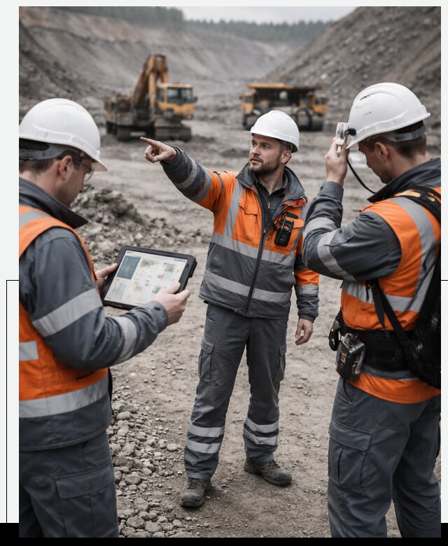 Система контроля персонала для горнодобывающей отрасли в Калининграде