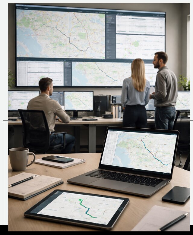 Трекинг грузов и Fleet Management, мониторинг автопарка в Калининграде