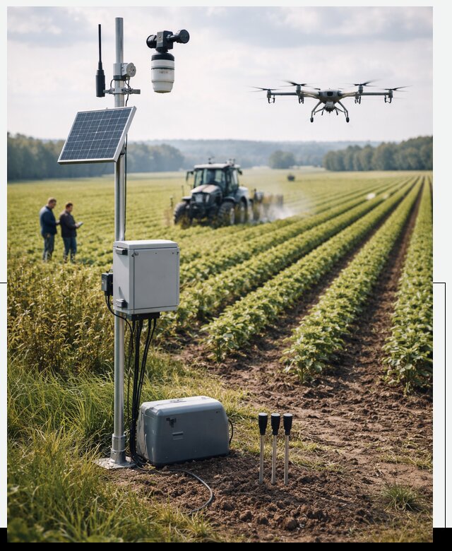 Разработка IoT мониторинга полей в Калининграде от 8600 р. | АвикейКлн