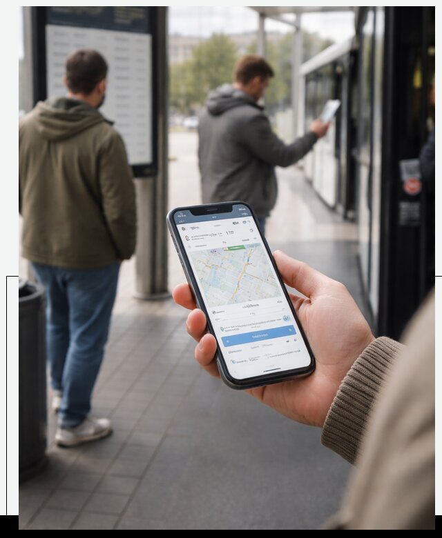 Мобильное приложение для пассажиров в Калининграде с оплатой и расписанием